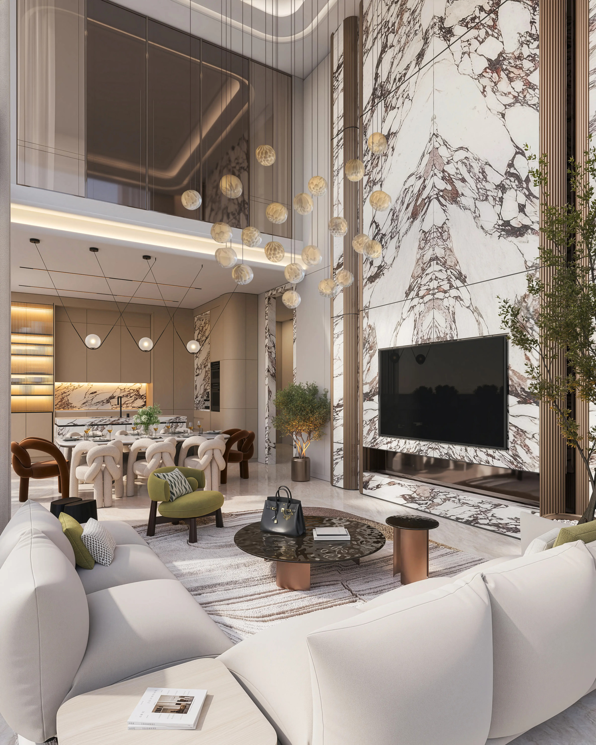 Tréppan Living Privé penthouse living room