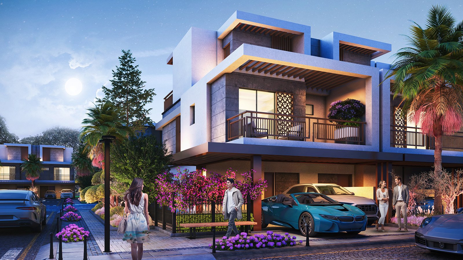 Violet 4 townhouses at DAMAC Hills 2, Dubai