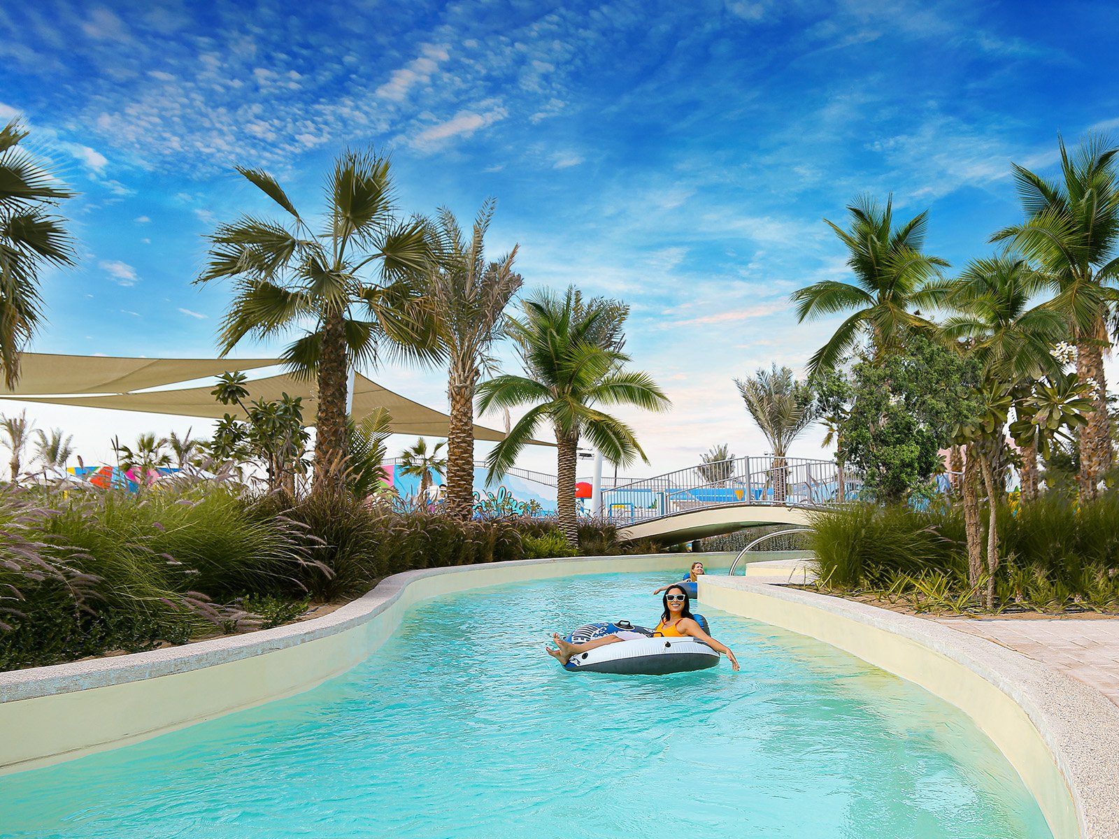 Lazy river at DAMAC Hills 2